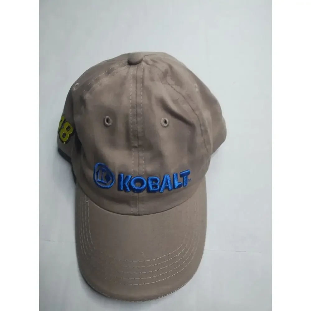 Kobalt Lowe's Racing Team #48 Jimmie Johnson NASCAR Adjustable Hat Cap Khaki